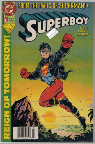 Superboy Third Series Issue # 1 DC Comics $3.00