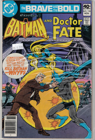 Brave and the Bold Issue #156 DC Comics $6.00