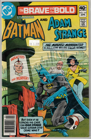 Brave and the Bold Issue #161 DC Comics $6.00