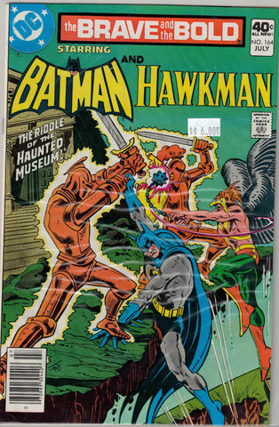 Brave and the Bold Issue #164 DC Comics $6.00