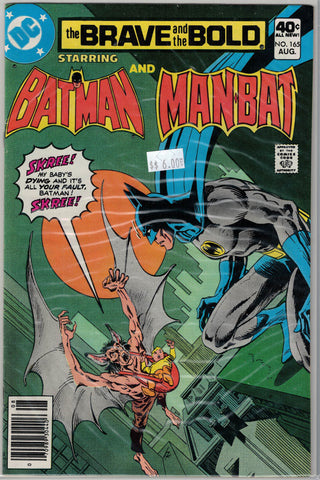 Brave and the Bold Issue #165 DC Comics $6.00
