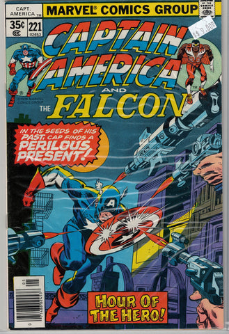 Captain America Issue #221 Marvel Comics $9.00