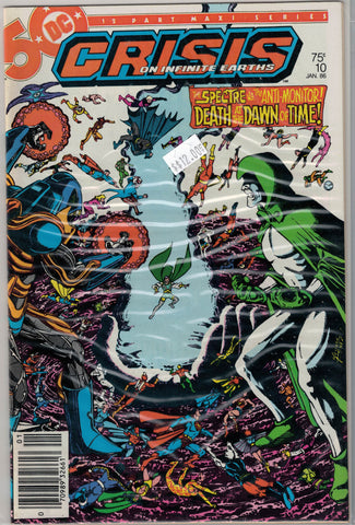 Crisis on Infinite Earths Issue #10 DC Comics $12.00