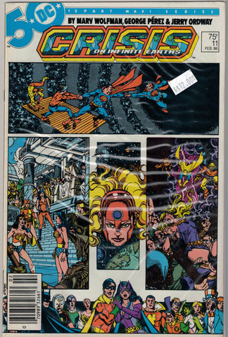 Crisis on Infinite Earths Issue #11 DC Comics $12.00