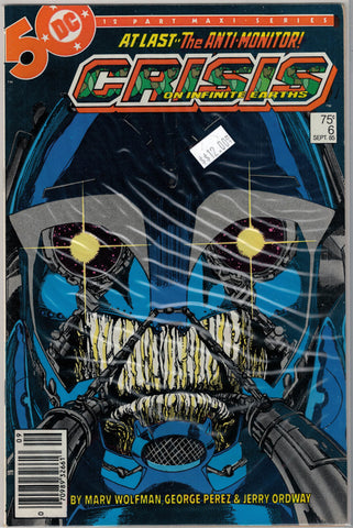Crisis on Infinite Earths Issue # 6 DC Comics $12.00