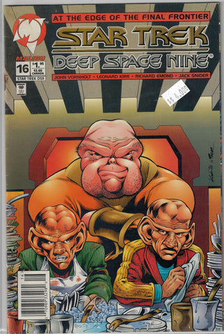Star Trek Deep Space Nine Issue #16 Malibu Comics $4.00
