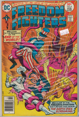 Freedom Fighters Issue # 6 DC Comics $15.00