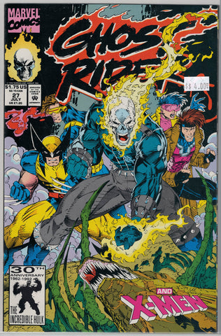 Ghost Rider Second Series Issue # 27 Marvel Comics $4.00
