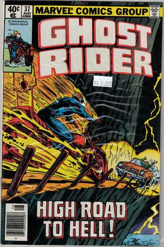 Ghost Rider Issue # 37 Marvel Comics $4.00