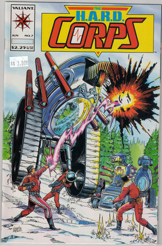 H.A.R.D. Corps # 7 Valiant Comics $3.00