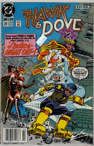 Hawk and Dove Issue # 21 DC Comics $3.00