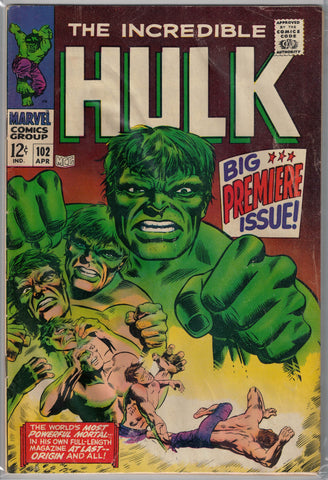 Incredible Hulk Issue # 102 Marvel Comics $50.00