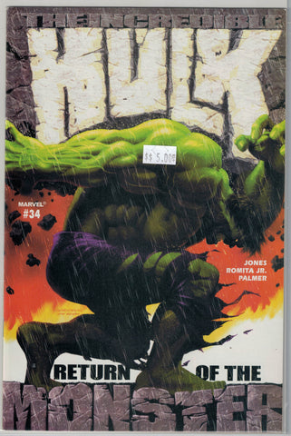 Incredible Hulk Second Series Issue # 34 Marvel Comics $5.00