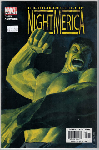Hulk:Night America Issue # 5 Marvel Comics $3.00
