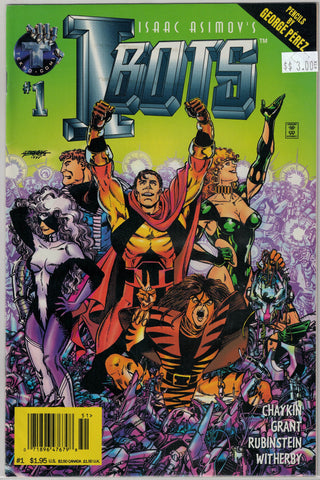 Isaac Asimov's I-BOTS Issue # 1 Tekno Comix $3.00