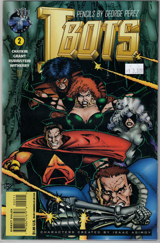 Isaac Asimov's I-BOTS Issue # 2 Tekno Comix $3.00