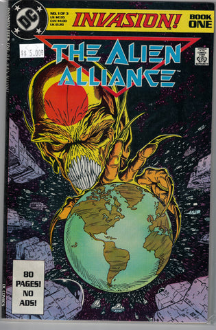 Invasion Issue # 1 DC Comics $5.00