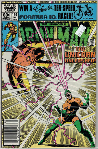 Iron Man Issue # 154 Marvel Comics $6.00
