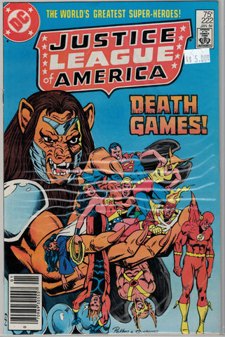 Justice League of America Issue # 222 DC Comics $5.00