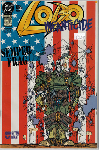 Lobo series 2 Issue # Infanticide 2- DC Comics $3.00
