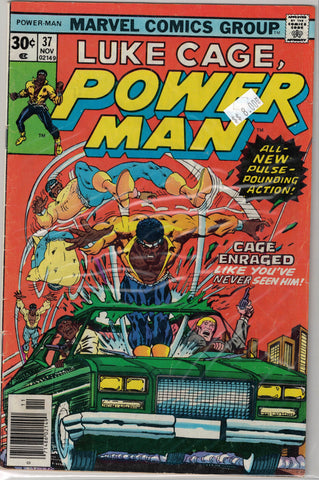 Luke Cage, Power Man Issue # 37 Marvel Comics  $8.00