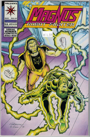 Magnus Robot Fighter Issue # 27 Valiant Comics $4.00
