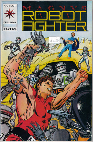 Magnus Robot Fighter Issue #  9 Valiant Comics $6.00