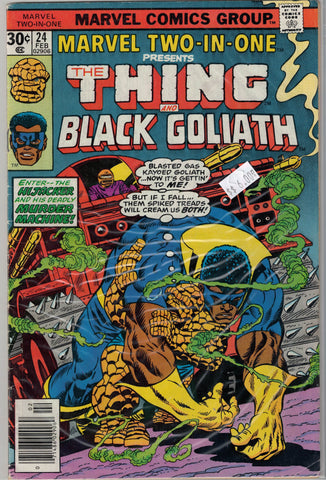 Marvel Two in One Issue # 24 Marvel Comics $6.00