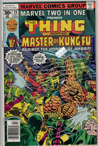 Marvel Two in One Issue # 29 Marvel Comics  $8.00