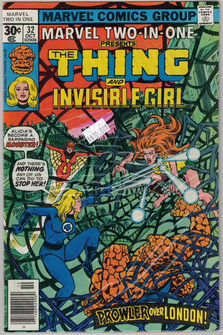 Marvel Two in One Issue # 32 Marvel Comics  $10.00