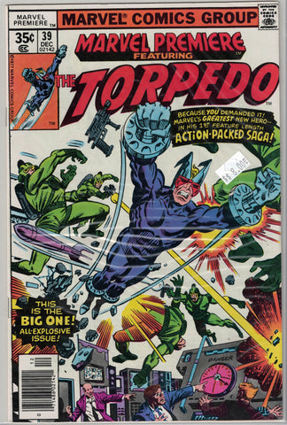 Marvel Premiere...  Issue # 39 Marvel Comics  $8.00