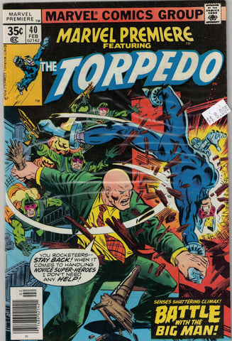 Marvel Premiere...  Issue # 40 Marvel Comics  $8.00