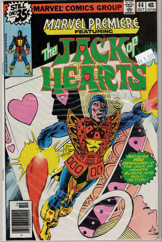 Marvel Premiere...  Issue # 44 Marvel Comics  $8.00
