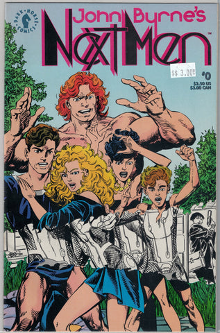 John Byrne's Next Men Issue #Zero Dark Horse Comics $3.00