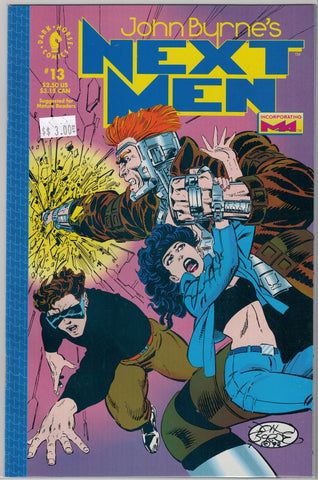 John Byrne's Next Men Issue #13 Dark Horse Comics $3.00