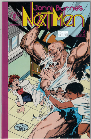 John Byrne's Next Men Issue # 3 Dark Horse Comics $3.00