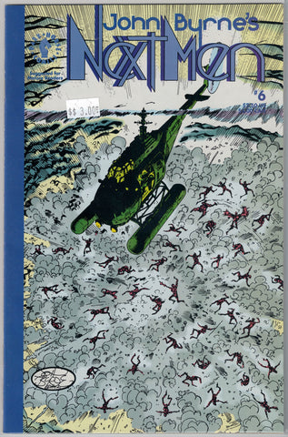 John Byrne's Next Men Issue # 6 Dark Horse Comics $3.00