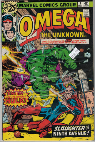 Omega The Unknown Issue # 2 Marvel Comics  $10.00