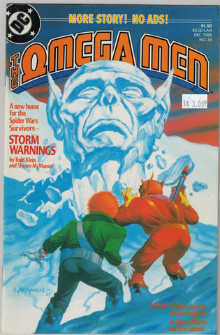 Omega Men Issue # 33 DC Comics $3.00