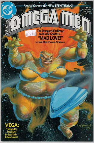 Omega Men Issue # 35 DC Comics $4.00