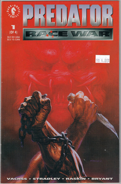 Predator Race War Issue # 1 Dark Horse Comics $4.00 – Schofield