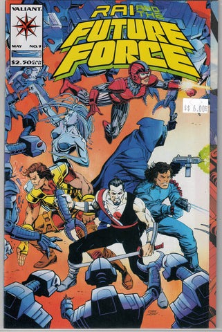 RAI Issue #  9 Valiant Comics $6.00