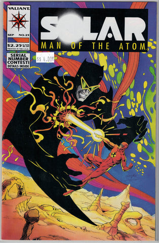 Solar: Man of the Atom Issue # 25 Valiant Comics $4.00