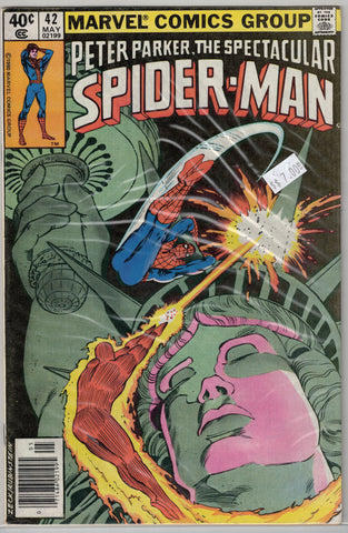 Spectacular Spider-Man Issue #  42 Marvel Comics $7.00