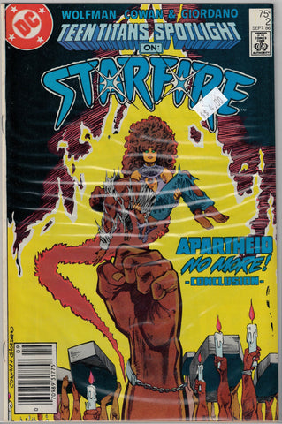 Teen Titans Spotlight Issue #   2 DC Comics $4.00