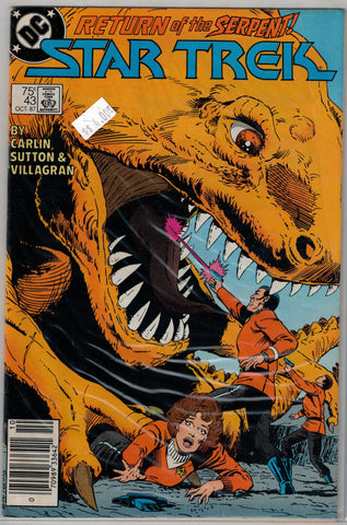 Star Trek Issue # 43 DC Comics $4.00