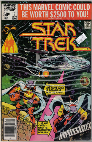 Star Trek Issue #   6 (Sep 1980) Marvel Comics $10.00