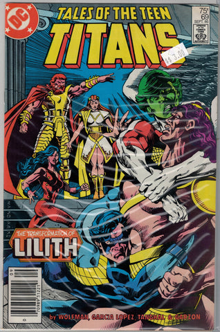 Tales of the Teen Titans Issue # 69 DC Comics $3.00