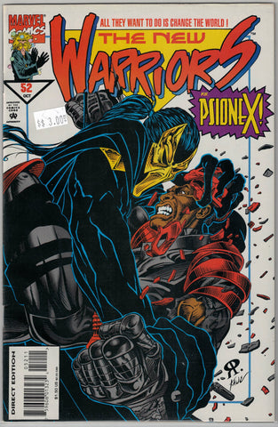 New Warriors Issue # 52 Marvel Comics $3.00