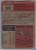 1953 Topps #110 Herman Wehmeier $3.00